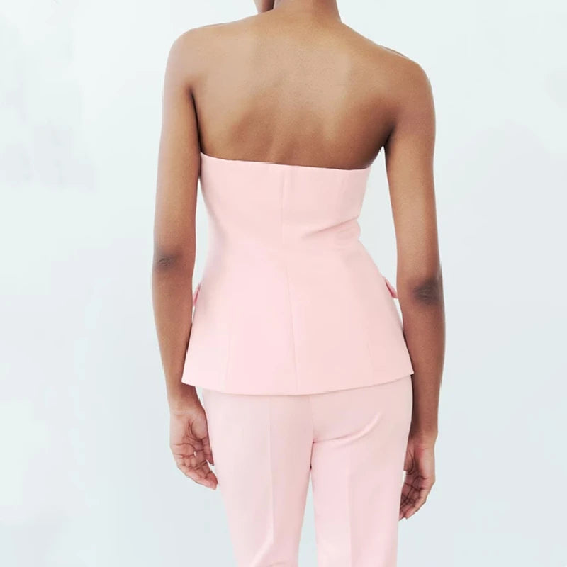 Authentique Pink Suit Set