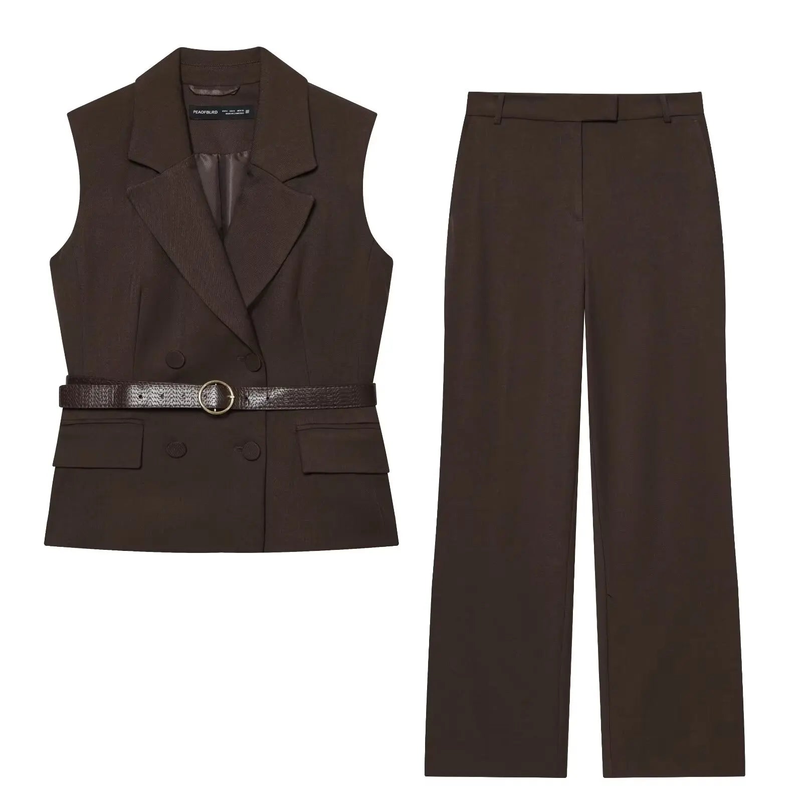 Authentique Brown Suit Set